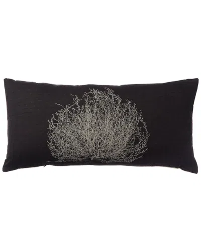 Peacock Alley Tumbleweed Throw In Black