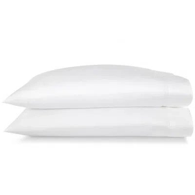 Peacock Alley Virtuoso 600 Thread Count Egyptian-quality Cotton Sateen Pillowcase In White