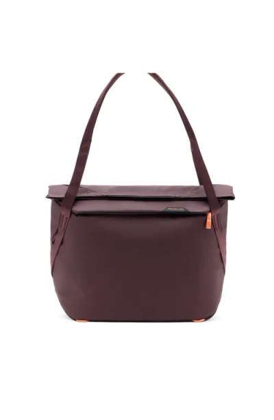 Peak Design Everyday Tote Bag In Burgundy