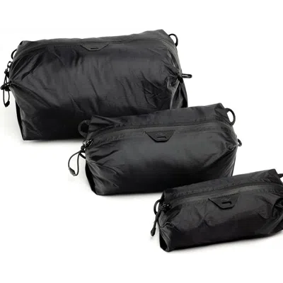 Peak Design Ultralight Packing Cube Bundle In Black