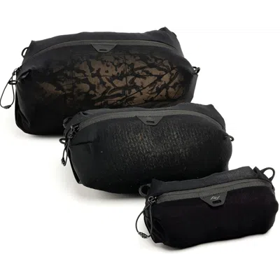 Peak Design Ultralight Packing Cube Bundle In Black