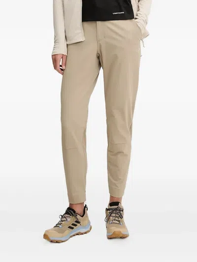 Peak Performance Belted Pocket Trousers In Neutral