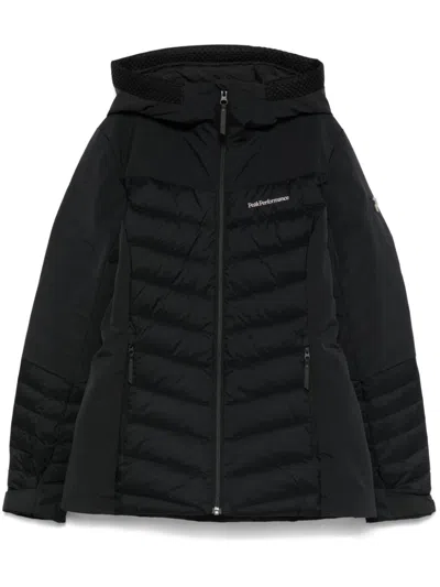 Peak Performance Blackfire Ski Jacket In Schwarz
