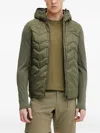 Peak Performance Elevate Hooded Padded Jacket In Green