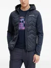 Peak Performance Elevate Quilted Hooded Jacket In Blue
