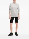 Peak Performance Embroidered-logo Sweatshirt In Gray