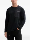 Peak Performance Freelight Zip-pocket T-shirt In Black