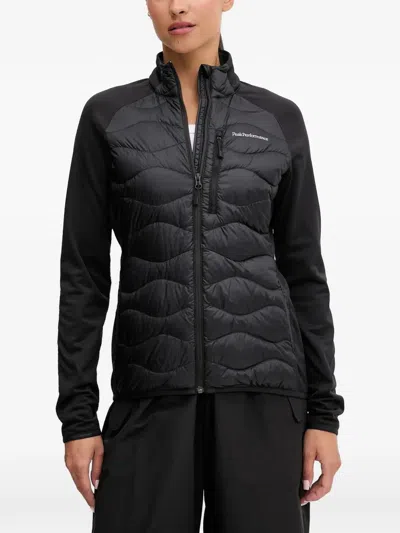 Peak Performance 헬리움 패딩 재킷 In Black