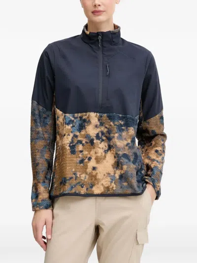 Peak Performance Hooded Puffer Skiwear In Blue