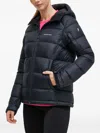 Peak Performance Frost Down Jacket In Black In Blue