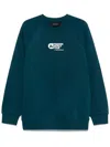 Peak Performance Logo Crew-neck Sweatshirt In Blue