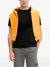 Peak Performance Logo-embroidered Hooded Sweatshirt In Orange