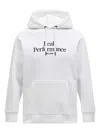 Peak Performance White Sweatshirt With Front Logo In White