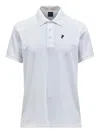 Peak Performance Logo-embroidered Polo Shirt In White