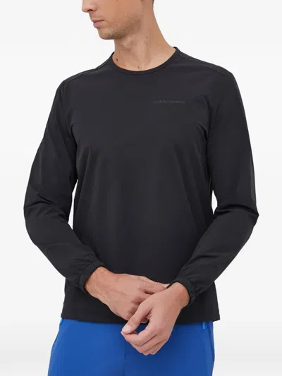 Peak Performance Long-sleeve Sweatshirt In Black