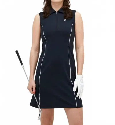 Peak Performance Pique Dress In Black