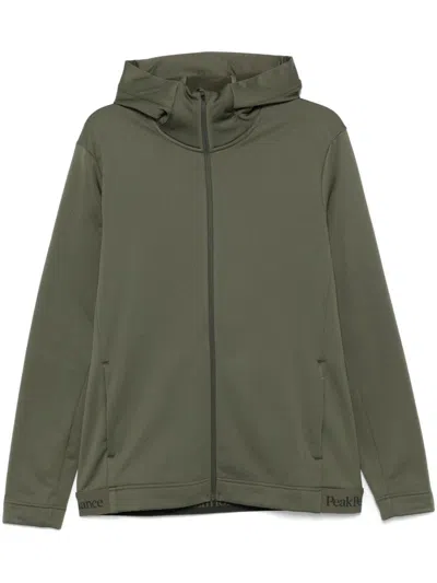 Peak Performance Rider Performance Hoodie In Green