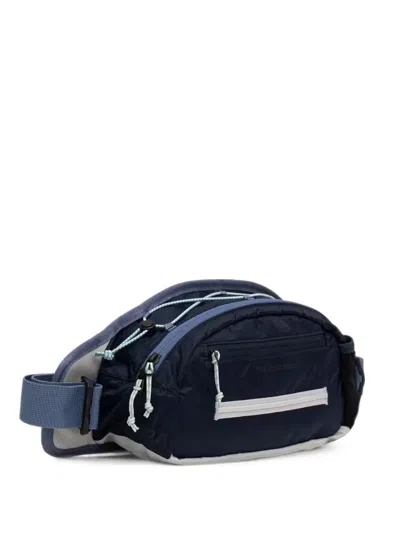 Peak Performance Ripstop Bungee-cord Belt Bag In Blue