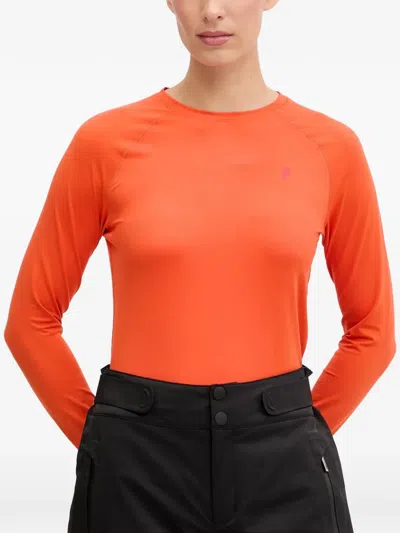 Peak Performance Oberteil Mit Rundhalsausschnitt In Orange