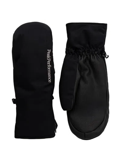 Peak Performance Unite Hipe 2l Insulated Shell Mittens In Black