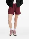 Peak Performance Vislight Elastic-waistband Curved-hem Shorts In Red