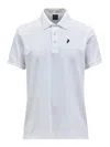 Peak Performance Logo-embroidered Polo Shirt In White