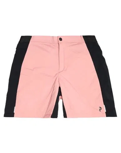Peak Performance Woman Shorts & Bermuda Shorts Antique Rose Size S Polyamide, Elastane In Pink