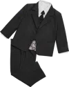 Peanut Butter Collection Joey Toddler's 5-piece Suit Set In Black