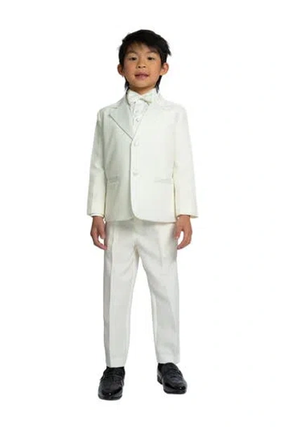 Peanut Butter Collection Kids' Bond Five-piece Suit In White
