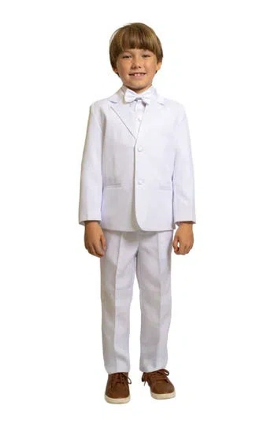 Peanut Butter Collection Kids' Bond Five-piece Suit In White