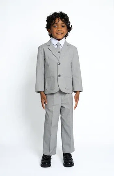 Peanut Butter Collection Kids' Joey Five-piece Suit In Gray