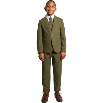 Peanut Butter Collection Kids' Oasis Safari Ond Five-piece Suit In Green