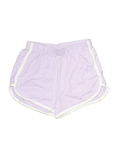 Pre-owned Peanuts Athletic Shorts In Purple