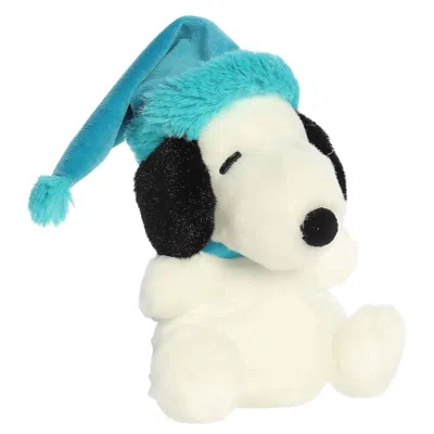 Peanuts Aurora Palm Pals  Bundled Up Snoopy 5-inch Stuffed Animal Plush In White