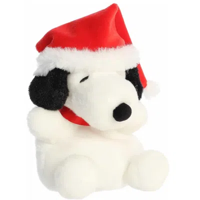 Peanuts Aurora Palm Pals  Santa Snoopy 5-inch Stuffed Animal Plush In Multi