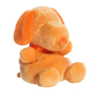 Peanuts Aurora Palm Pals  Snoopy Color Collection Orange 5-inch Stuffed Animal Plush