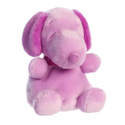 Peanuts Aurora Palm Pals  Snoopy Color Collection Purple 5-inch Stuffed Animal Plush