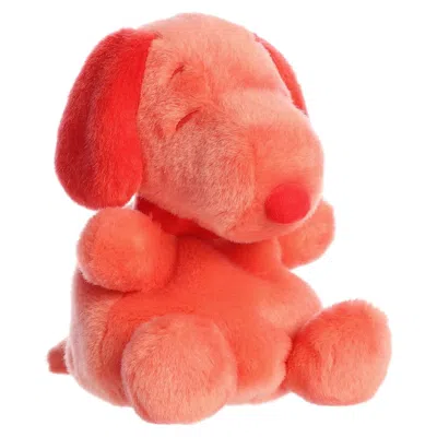 Peanuts Aurora Palm Pals  Snoopy Color Collection Red 5-inch Stuffed Animal Plush