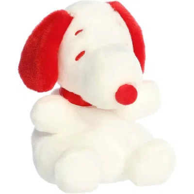 Peanuts Aurora Palm Pals  Snoopy Red & White 5-inch Stuffed Animal Plush In Neutral