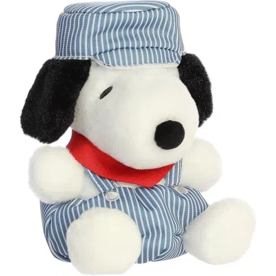 Peanuts Aurora Palm Pals  Train Engineer Snoopy Stuffed Animal - 5-inch Plush In Multi
