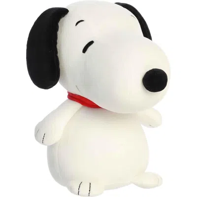 Peanuts Aurora  Squishy Snoopy Stuffed Animal - 8.5-inch Plush In White