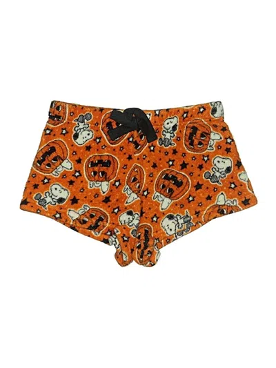 Pre-owned Peanuts Board Shorts In Orange
