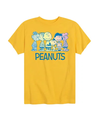 Peanuts Kids' Boys' 8-20 Graphic Short-sleeve T-shirt In Yellow