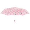 Peanuts Checker Umbrella In Brown