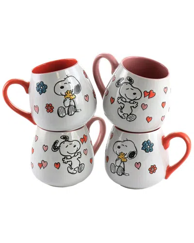 Peanuts Dnu  4pc Wax Relief Cup