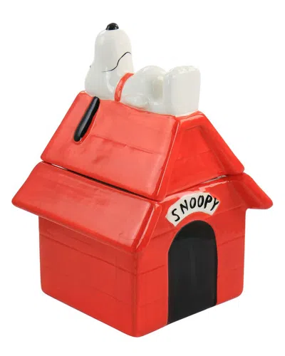 Peanuts Dnu  Classic Snoopy Dog House Cookie Jar