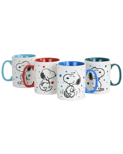 Peanuts Dnu  Freckled Joy 4pc Mug Set