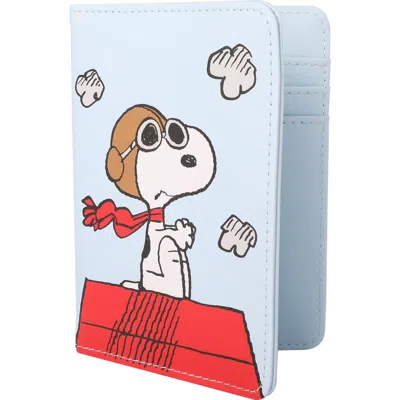 Peanuts Flying Ace Snoopy Passport Cover (light Blue)
