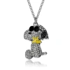Peanuts Joe Cool Sunglasses Necklace In Metallic