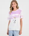 Peanuts Juniors'  Snoopy Graphic T-shirt In Multi